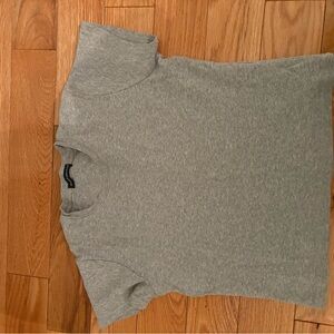 Brandy Melville Gray Short Sleeve Tee